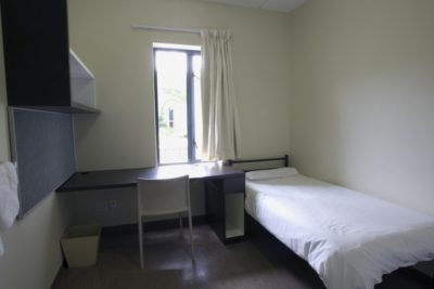 For accomodation there are single rooms at the campus. - © UCT